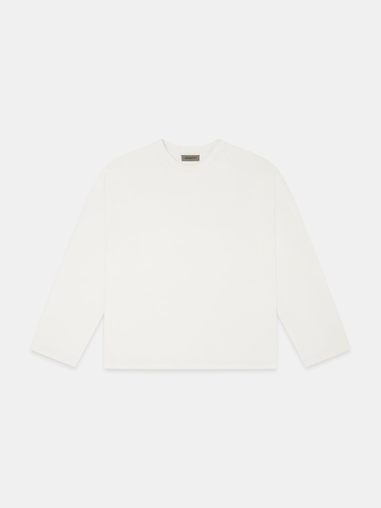 Pima Oversized Long Sleeve Tee